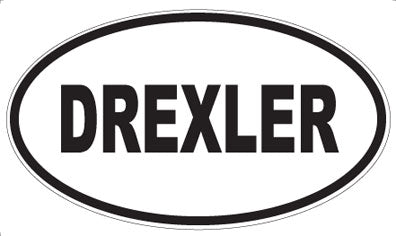DREXLER - Oval Magnet