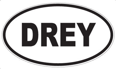 DREY - Oval Magnet