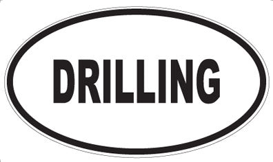DRILLING - Oval Magnet