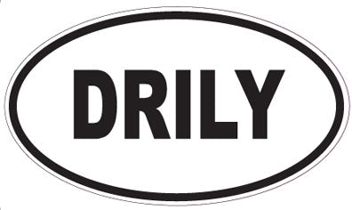 DRILY - Oval Magnet