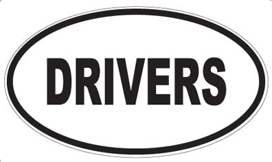 DRIVERS - Oval Magnet