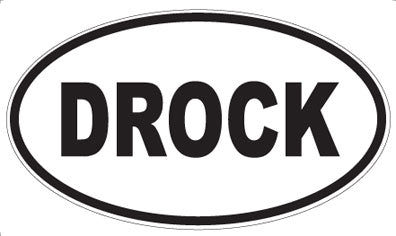 DROCK - Oval Magnet