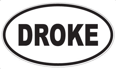 DROKE - Oval Magnet
