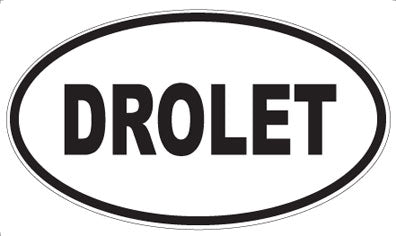 DROLET - Oval Magnet