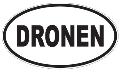 DRONEN - Oval Magnet