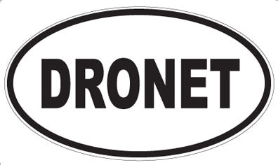 DRONET - Oval Magnet