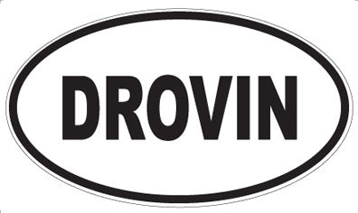 DROVIN - Oval Magnet