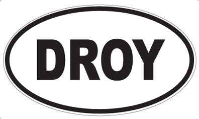 DROY - Oval Magnet