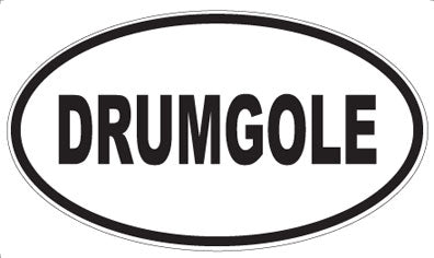 DRUMGOLE - Oval Magnet