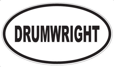 DRUMWRIGHT - Oval Magnet