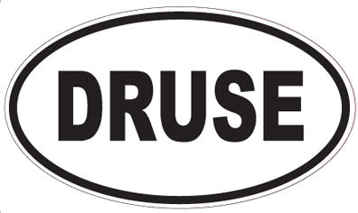 DRUSE - Oval Magnet