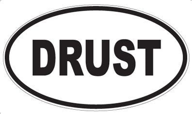 DRUST - Oval Magnet