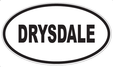 DRYSDALE - Oval Magnet