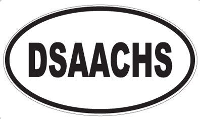 DSAACHS - Oval Magnet