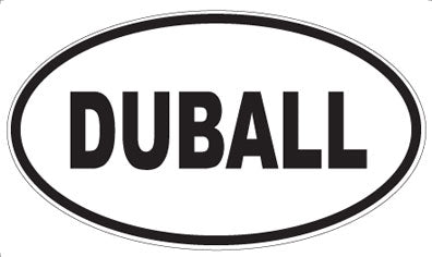DUBALL - Oval Magnet