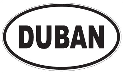 DUBAN - Oval Magnet