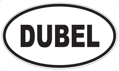 DUBEL - Oval Magnet