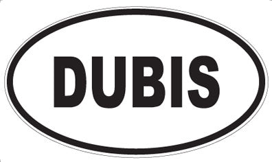 DUBIS - Oval Magnet