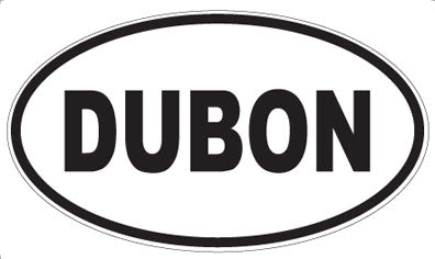 DUBON - Oval Magnet