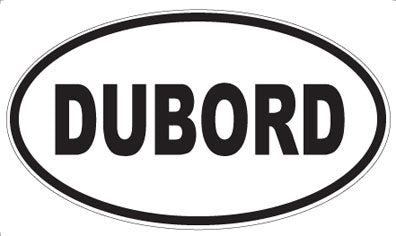 DUBORD - Oval Magnet