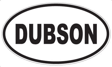 DUBSON - Oval Magnet