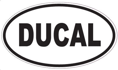 DUCAL - Oval Magnet