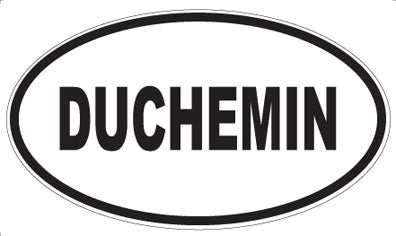 DUCHEMIN - Oval Sticker