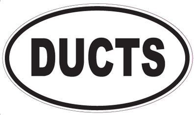 DUCTS - Oval Magnet