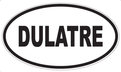 DULATRE - Oval Sticker