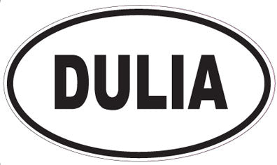 DULIA - Oval Magnet