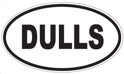 DULLS - Oval Sticker