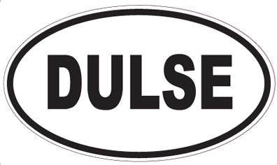 DULSE - Oval Sticker