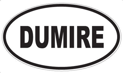 DUMIRE - Oval Sticker