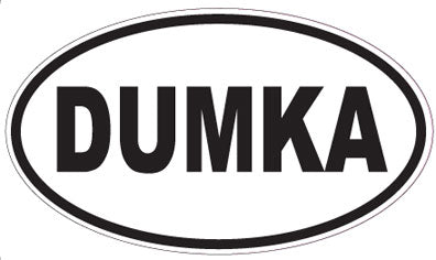 DUMKA - Oval Magnet