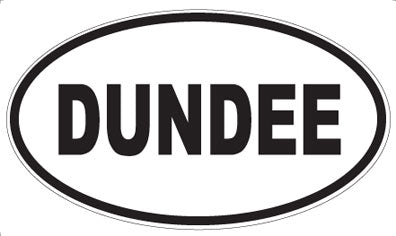 DUNDEE - Oval Sticker