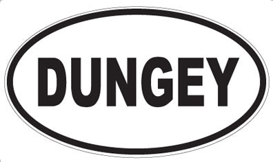 DUNGEY - Oval Sticker