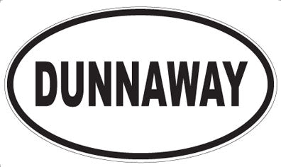 DUNNAWAY - Oval Sticker