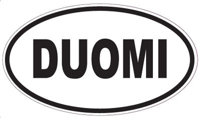 DUOMI - Oval Magnet