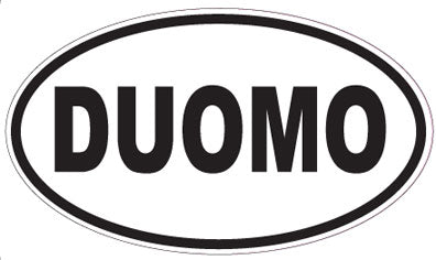 DUOMO - Oval Magnet
