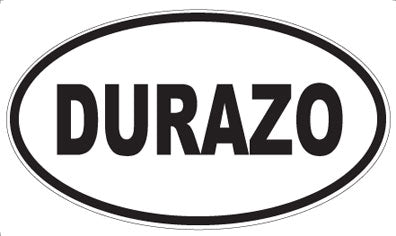 DURAZO - Oval Sticker