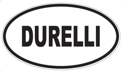 DURELLI - Oval Sticker