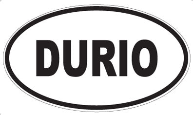 DURIO - Oval Sticker