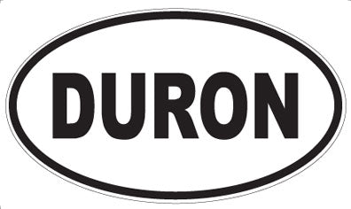 DURON - Oval Sticker