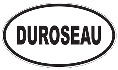 DUROSEAU - Oval Sticker
