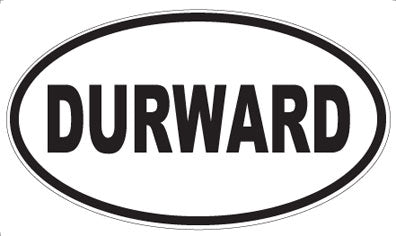 DURWARD - Oval Sticker