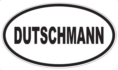 DUTSCHMANN - Oval Sticker