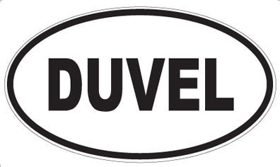 DUVEL - Oval Sticker
