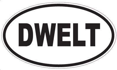DWELT - Oval Magnet