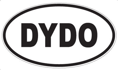 DYDO - Oval Sticker