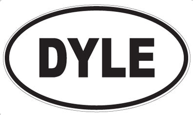 DYLE - Oval Sticker
